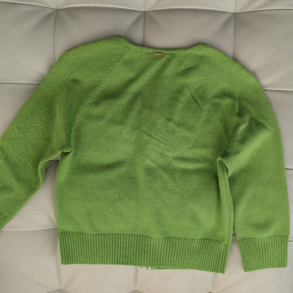 St John's green cardigan, size XS - Picture 3 of 3